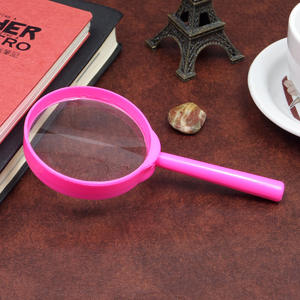 Lupa de mano con lente de plástico de 60 mm para lectura, experimentos escolares, libros, periódicos, observación - Product Image 3