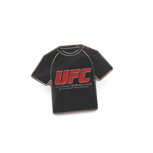 Custom <strong>UFC</strong> Style T-Shirt Shape Metal Lapel Pin Promotional Enamel Badges for Sports Events - Product Image 6