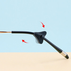 A Shape <span class=keywords><strong>Gafas</strong></span> <span class=keywords><strong>de</strong></span> silicona Ear Grip Temple Tips <span class=keywords><strong>Almohadillas</strong></span> <span class=keywords><strong>para</strong></span> anteojos Comodidad antideslizante - Product Image 3