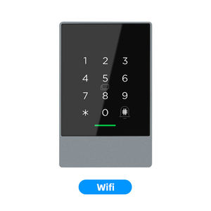 Contrôleur d'accès de porte biométrique Wifi étanche TTLock avec clavier Bluetooth sans fil, lecteur de carte IC M1 13,56 MHz, contrôle NFC - Product Image 1