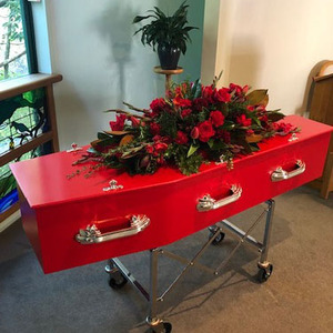 Tampa Do Caixão Decoração fúnebre da tampa do hardware do caixão, peças de um