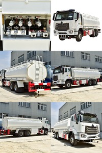 <span class=keywords><strong>Camion</strong></span>-citerne de transport de carburant HOWO 6*4 robuste avec compartiment personnalisé pour le ravitaillement des stations-service au Ghana - Product Image 6