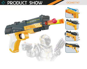 2in1 DIY Launch EVA et TPR Soft Rubber Bullet Gun Toy Kids With Soft Bullet - Product Image 2