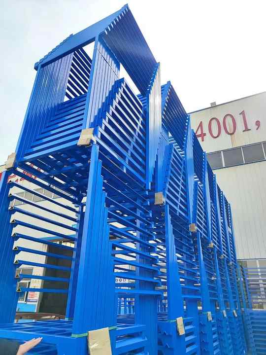 Mracking Folding Stackable Rack Heavy Duty Steel Collapsible Storage ...