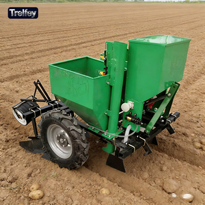 Planteuse <span class=keywords><strong>de</strong></span> pommes <span class=keywords><strong>de</strong></span> <span class=keywords><strong>terre</strong></span> à vendre, modèle à deux rangs avec réglage facile pour différentes tailles <span class=keywords><strong>de</strong></span> fermes - Product Image 1