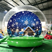 Structure gonflable sur le thème de l'espace avec souffleur/pompe, en PVC, portable, pour usage extérieur