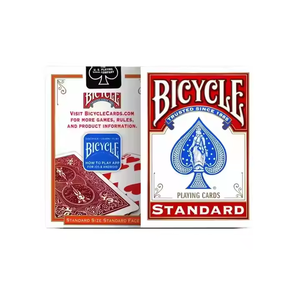 <span class=keywords><strong>Bicycle</strong></span> Rider Back Cartes à jouer Poker Game Deck Creative Exquisite Funny Poker Cards Board Game Unique Clear Pattern Poker - Product Image 3