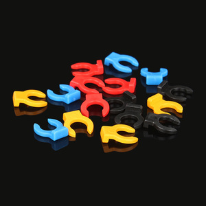 3DSWAY 3D Printer Accessory Pneumatic Quick Connect Connector Fixing <b>Clip</b> PC4-01/M6 Plastic <b>Buckle</b> Red Yellow Blue Black - Product Image 2