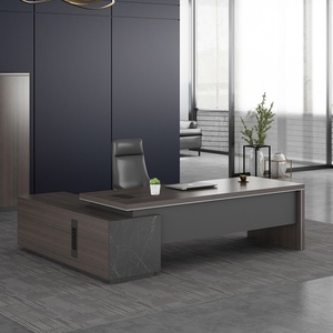 Bureau de direction moderne en forme de L en MDF E1 pour la protection de l'environnement, idéal pour les mobilier de bureau commercial - Product Image 3