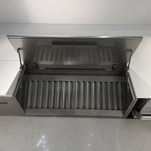 Campana Extractora sin Ventilación de 36 Pulgadas y 1000 m/h con Cuerpo de Acero Inoxidable, 3 Velocidades, Control Táctil, Filtro Deflector, Apagado Retardado - Product Image 3