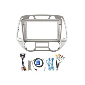 Cornice Radio Auto Meihua 9 Pollici per <span class=keywords><strong>Hyundai</strong></span> <span class=keywords><strong>I20</strong></span> 2008-2012 con Aria Condizionata Manuale, Kit di Montaggio su Cruscotto, Pannello di Rifinitura e Cablaggio - Product Image 1