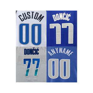Khâu hoặc in bóng rổ Jerseys DALLAS 2 <span class=keywords><strong>kyrie</strong></span> <span class=keywords><strong>Irving</strong></span> 77 Luka doncic Áo thể thao chấp nhận tùy chỉnh - Product Image 1