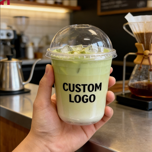 Vasos de Plástico Redondos de 12 oz (1000 ml) con Tapa, Sellables, de PET, para Café Helado - Product Image 4