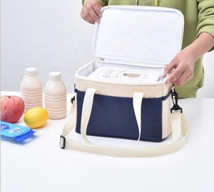 Đóng Mở Và Cách Nhiệt Lớn Túi Ăn Trưa Mềm Leakproof Mát Di Động Tote Túi Du Lịch Ngoài Trời Đi Bộ Đường Dài Bãi Biển Dã Ngoại Túi Túi Lạnh - Product Image 6