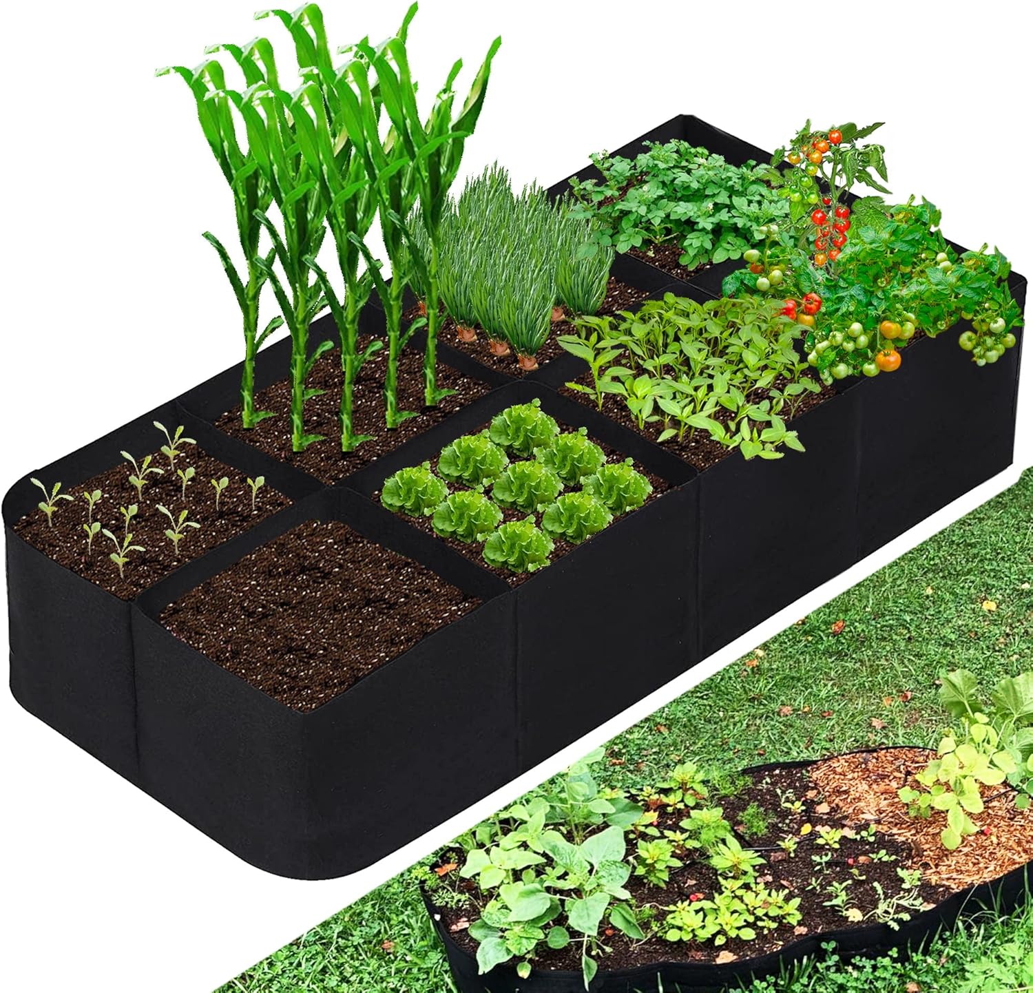 Recycled Felt Vegetable Fabric Grow Pots Plant Grow Non Woven Fabric Bed Pot Cheap Felt Grow Bags