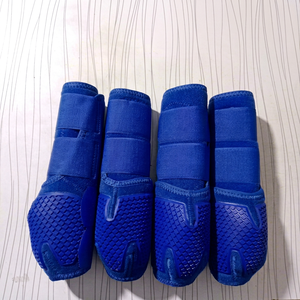 BRAND ZONE Outdoor Neoprene Horse Tendon Boots Leg Protector Horse Care Product <b>Set</b> of four Packed two front and hind boots - Product Image 1