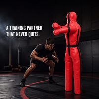 Mannequin d'entraînement de lutte Conre 60 kg pour la pratique du BJJ et du MMA, logo personnalisé, vente en gros, OEM, ODM, fournisseurs d'usine