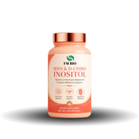 Capsules d'Inositol D-Chiro Inositol OEM Marque Privée Équilibre Hormonal Féminin Soutien à la Fertilité PCOS Supplément d'Inositol