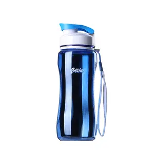 Outdoor Sports Leak Stop Trink geschirr Tour Flaschen Trinkwasser flasche Für Fitness Camping Tragbare Wasser flasche