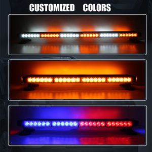 Vehicle Four Sided LED Warning Light Bar Emergency Strobe Light <strong>Rooftop</strong> Magnetic <strong>Flashing</strong> IP65 Waterproof Adjustable High - Product Image 5