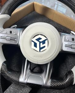 Volant en fibre de carbone pour Mercedes-Benz C43/C63/<span class=keywords><strong>C63s</strong></span> Coupé W205 AMG 19-22 Facelift C63/E63/GT/CLS - Product Image 3