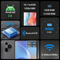 Tablet PC Android de 11 Pulgadas, 7 Ultra, 16GB+1TB, 5G Wifi, Nano SIM, Procesador MTK Quad Core, Red 4G, Para Juegos, Educación y Negocios