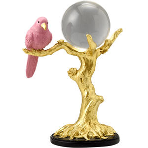 Esfera de cristal tallada a mano para decoración del hogar, adorno de lujo para sala de estar. - Product Image 6