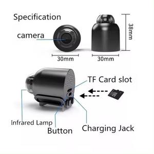 Mini caméra <span class=keywords><strong>IP</strong></span> X5 en forme de bouton, <span class=keywords><strong>enregistreur</strong></span> <span class=keywords><strong>vidéo</strong></span> avec capteur CMOS et connectivité Wi-Fi, prend en charge les médias MicroSD - Product Image 3