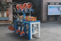 16 broches machine de tressage avec prendre appareils