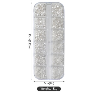 Lot de 12 breloques pour ongles Lune Étoile Soleil, paillettes métalliques or et argent, décorations 3D pour nail art - Product Image 5
