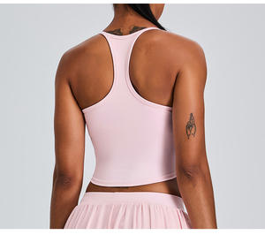 Zomer Dameskleding Hot Sale Fitness Strakke Geplooide Rok Tennispak 2 Stuks Lange Mouw Golf Tennisrokken Sets - Product Image 3