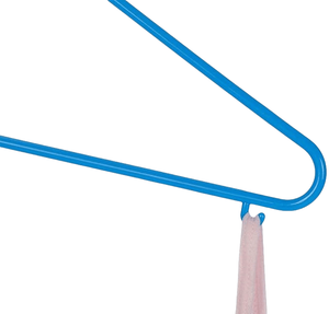 Perchas de Plástico PP Ecológicas de un Solo Nivel y Colores Brillantes para Niños, Diseño Multifuncional, Organizador de Ropa de 24 Piezas - Product Image 2