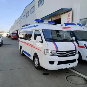 China Fabriek Foton Cs2 G9 Ambulance Ambulances Truck Fabricage Noodvoertuigen Ambulance Leverancier Met Goede Prijs
