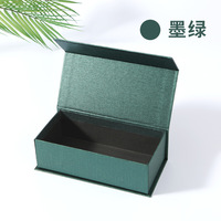 Boîte d'emballage personnalisée pour lunettes, couvercle magnétique rabattable, carton rigide gris, étui à lunettes avec impression de logo pour présentation en magasin de lunettes de soleil