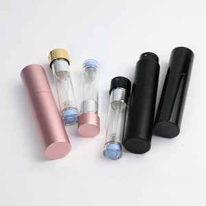 Botella de aluminio para decantar perfume de 5 ml con atomizador, portátil, para viaje, muestra para envasado de cosméticos - Product Image 2