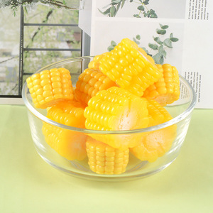 Maïs et légumes artificiels, segments de maïs factices, modèles alimentaires décoratifs, accessoires de décoration pour restaurants de fondue et jeux d'imitation alimentaire - Product Image 4
