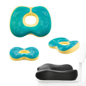Cojín de Asiento en Forma de U de Espuma Viscoelástica con Gel Refrigerante, Alivio para <span class=keywords><strong>Hemorroides</strong></span> y Soporte para el Coxis - Product Image 6