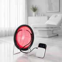Casque laser professionnel avec technologie VCSEL avancée, options de modes multiples, conception sans fil rechargeable, OEM ODM