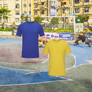 Camiseta de Fútbol para Hombre <span class=keywords><strong>YRA</strong></span>, Manga Corta, Cuello Redondo, 100% Poliéster, Absorbe la Humedad, Transpirable, Secado Rápido, Antibacterial, Personalizable - Product Image 3