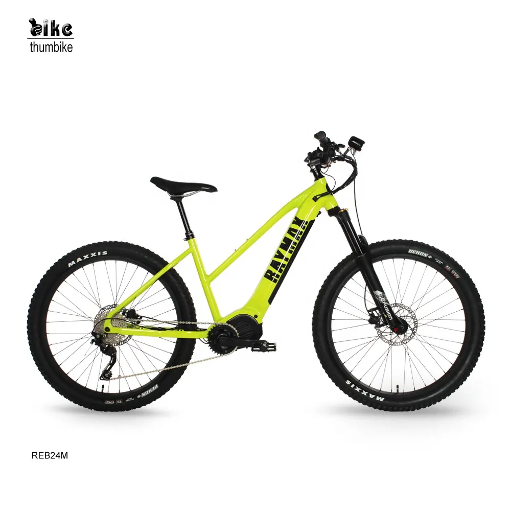 Bicicleta eléctrica 350W 500W Mid Drive ebike neumático gordo bicicleta de montaña eléctrica 27,5 pulgadas fábrica OEM e bike