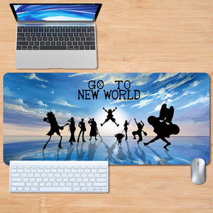 卸売り漫画1枚ピースアニメ滑り止めゴムベースマウスマット厚手ロックエッジゲーミングデスクマット - Product Image 4