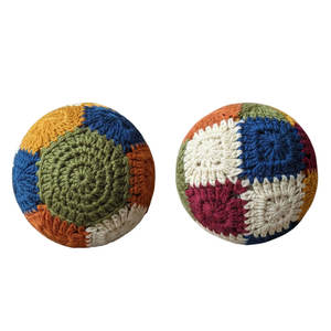 Ballon Hacky Sack en Crochet Ahira Sports Tricoté à la Main, Doux, Couleurs et Tailles Personnalisables pour Adultes - Vente Chaude - Product Image 6
