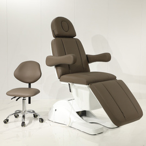 <span class=keywords><strong>Table</strong></span> de <span class=keywords><strong>massage</strong></span> électrique moderne pour salon de beauté, lit facial marron à 3/4 moteurs, équipement de <span class=keywords><strong>spa</strong></span> - Grande Vente - Product Image 3