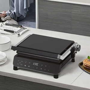 Griglia Elettrica a Contatto 4 Fette BBQ Indoor Pressa per <span class=keywords><strong>Panini</strong></span> con Piastre Antiaderenti Rimovibili Scaldavivande per Uso Domestico - Product Image 3