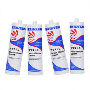 Scellant en silicone neutre blanc toutes saisons, résistant aux UV, imperméable, adhésif en silicone à durcissement neutre pour l'étanchéité extérieure - Product Image 2