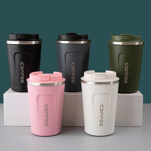 Vaso Térmico de <span class=keywords><strong>Acero</strong></span> <span class=keywords><strong>Inoxidable</strong></span> con Logotipo Personalizado, <span class=keywords><strong>Taza</strong></span> de Viaje Aislada al Vacío para Café, para Usar en Movimiento - Product Image 1