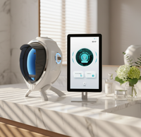 Analyseur de peau à haute résolution, machine d'analyse cutanée AI, prix de gros d'usine