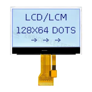 Enriqueça a fábrica do LCD Custom FPC 128x64 gráfico Dot Matrix LCD COG LCD Module