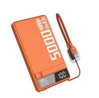 Banco de Energía Recargable Tipo-C Súper Rápido con Cable, Carga Inalámbrica, Multifuncional, con Indicador LED