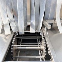 Machine de nettoyage automatique de plateaux à œufs à haute pression, équipement de nettoyage de paniers à œufs à haute pression, machine de nettoyage de poulaillers pour cuisines centralisées, machine de nettoyage de cages à poulets, machine de nettoyage de bocaux